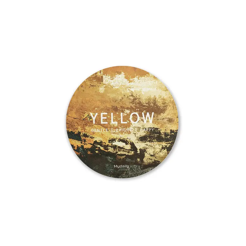 Round Frosted Metal Coaster – Coasters – available in multi colour