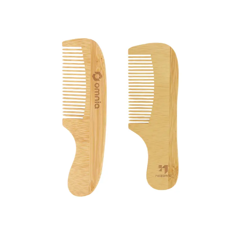 Natural Small Bamboo Comb With Handle – Misc Health