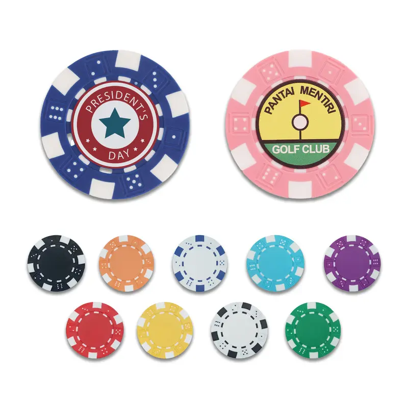 ABS Poker Chips – Games – available in black, blue, brown, green colours and 6 more