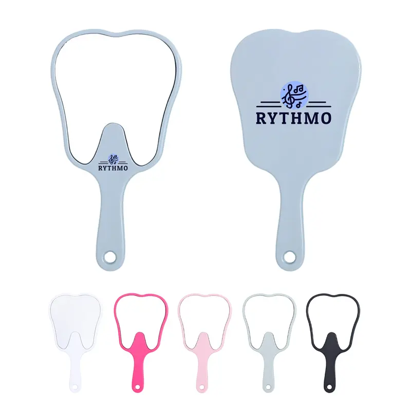 Tooth Shape Face Mirror – Misc Tools – available in black, blue, green, pink colours and 1 more