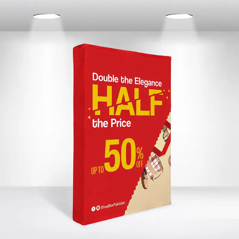 Straight Fabric Popup Displays – Misc Events