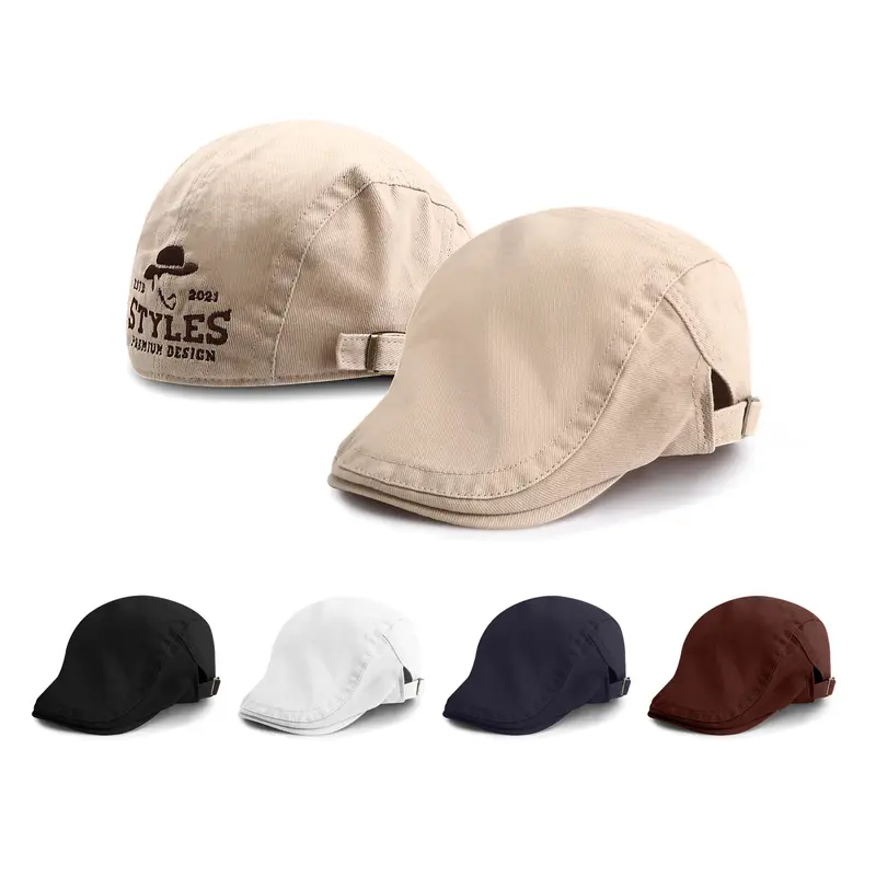 Beret Hat – Misc Headwear – available in beige, black, blue, brown colours and 1 more