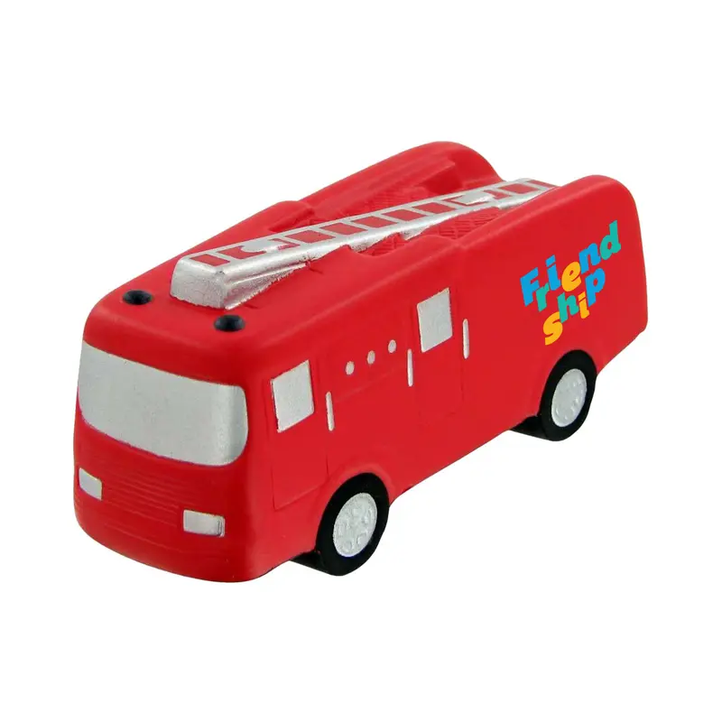 Fire Truck Shape Stress Reliever – Stress Shapes – available in multi colour