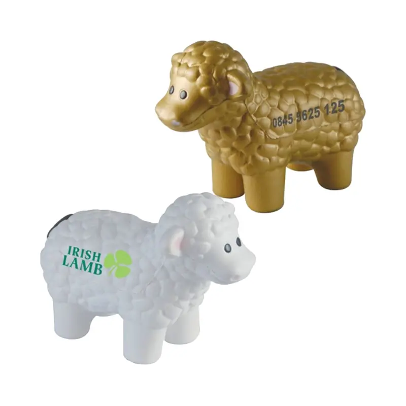 Sheep without Horn Shape Stress Reliever – Stress Shapes – available in multi colour