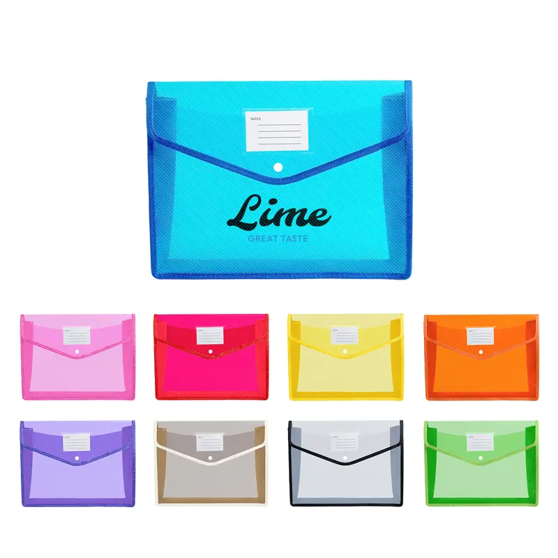 Envelope Expanding Document Folder – Desk Accessories – available in beige, black, blue, green colours and 6 more