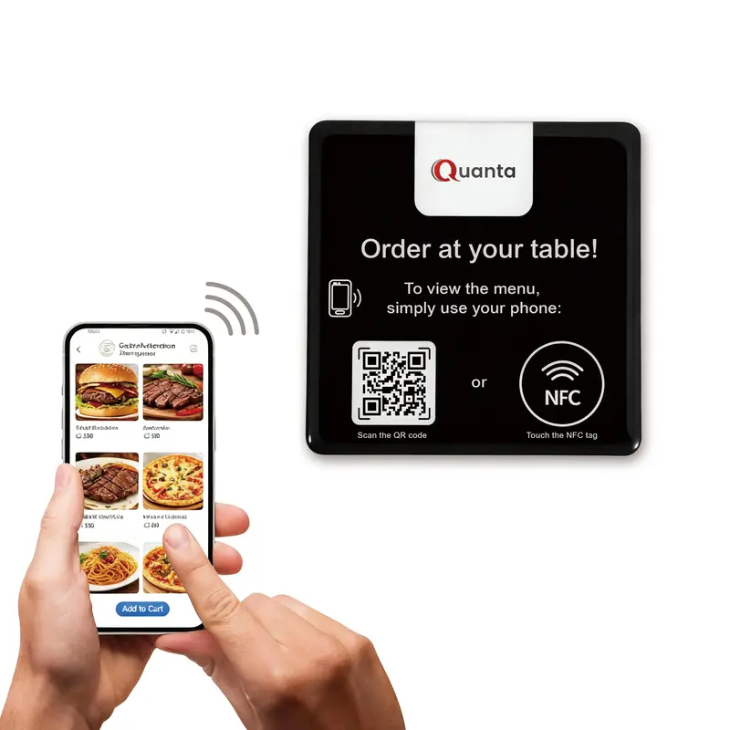 NFC Epoxy Food Ordering Desk Tag – Misc Events