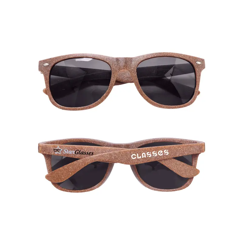 Coffee Fibre Sunglasses – Sunglasses – available in brown colour