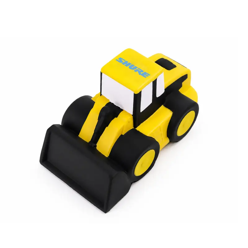Cartoon Bulldozer Shape Stress Reliever – Stress Shapes – available in multi colour