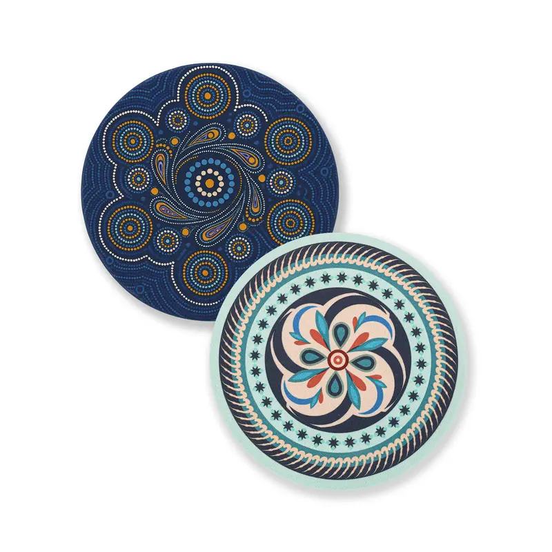 Absorbent Heat Resistant Trivet – Coasters – available in multi colour