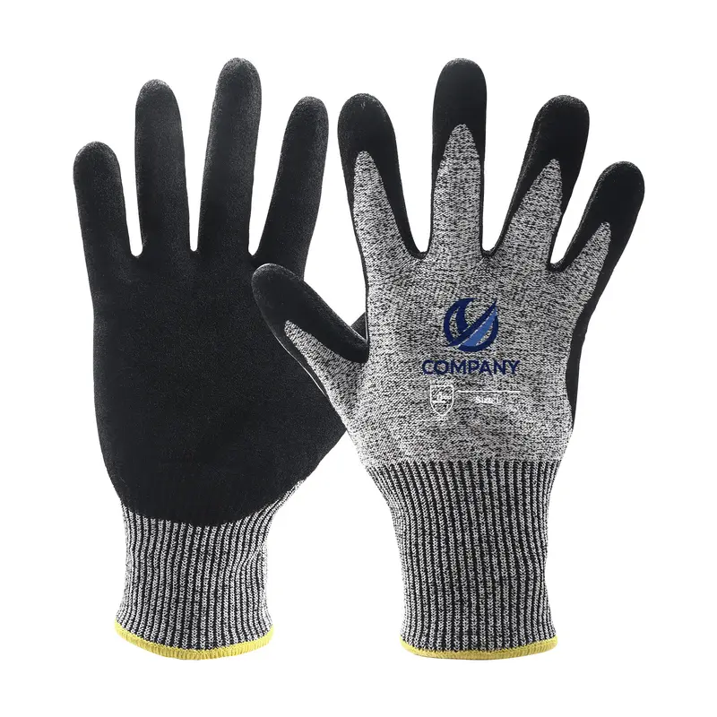 Cut Resistant Nitrile Gloves – Accessories – available in grey colour