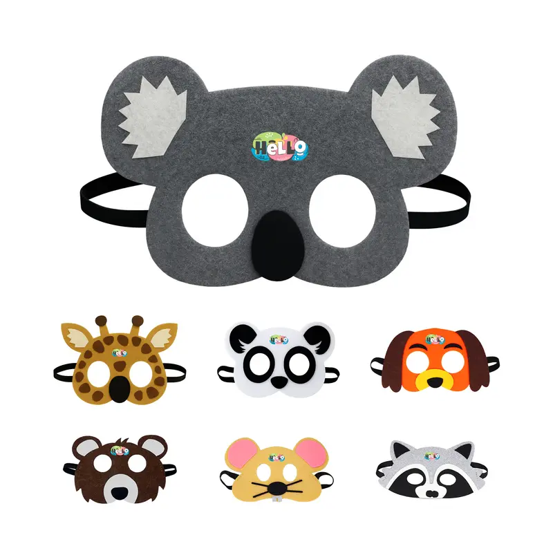 Kids Animal Felt Mask – Soft Toys