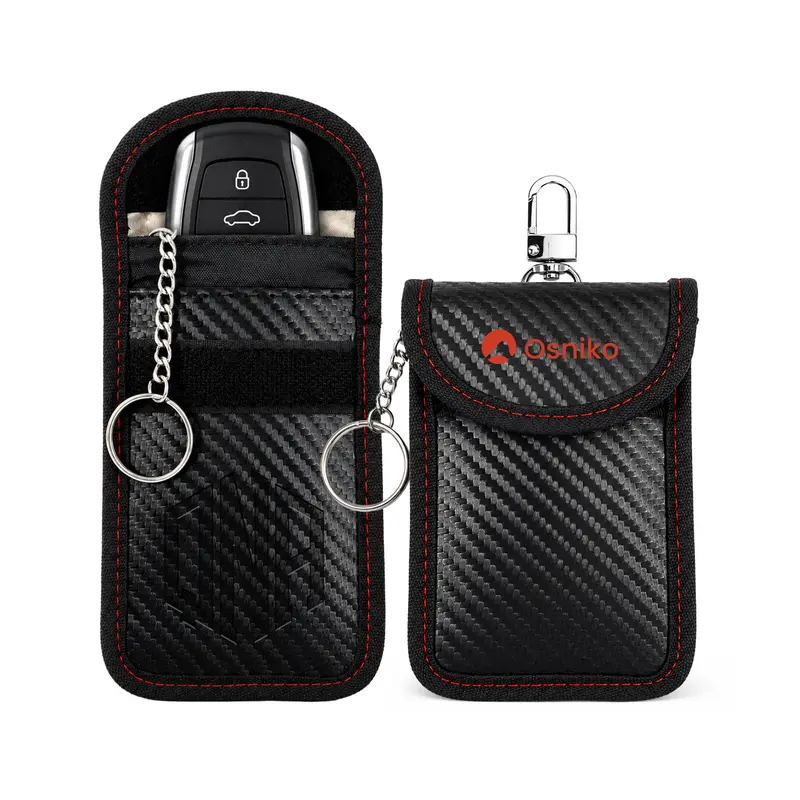 Carbon Fibre Faraday Key Pouch – Misc Tech – available in black colour