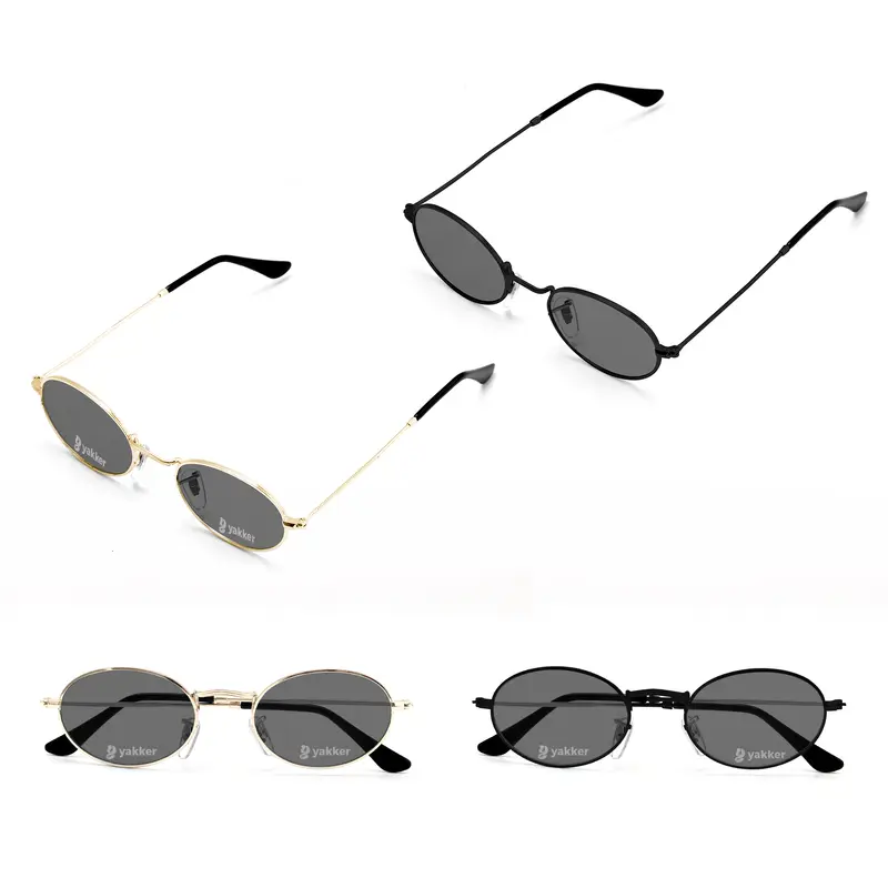 Oval Retro Sunglasses – Sunglasses