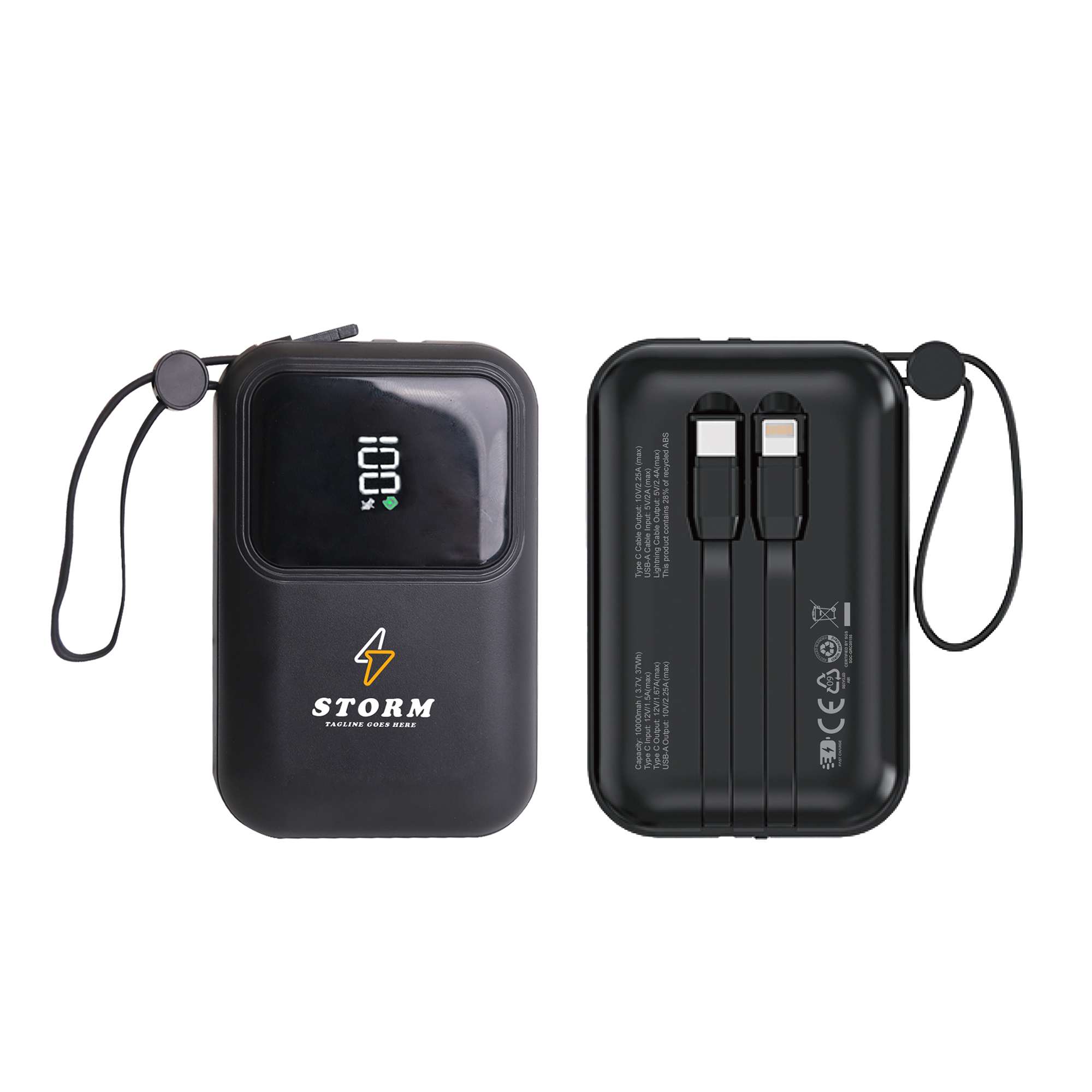 10000mAh Eco Portable  Fast Charging Power Bank