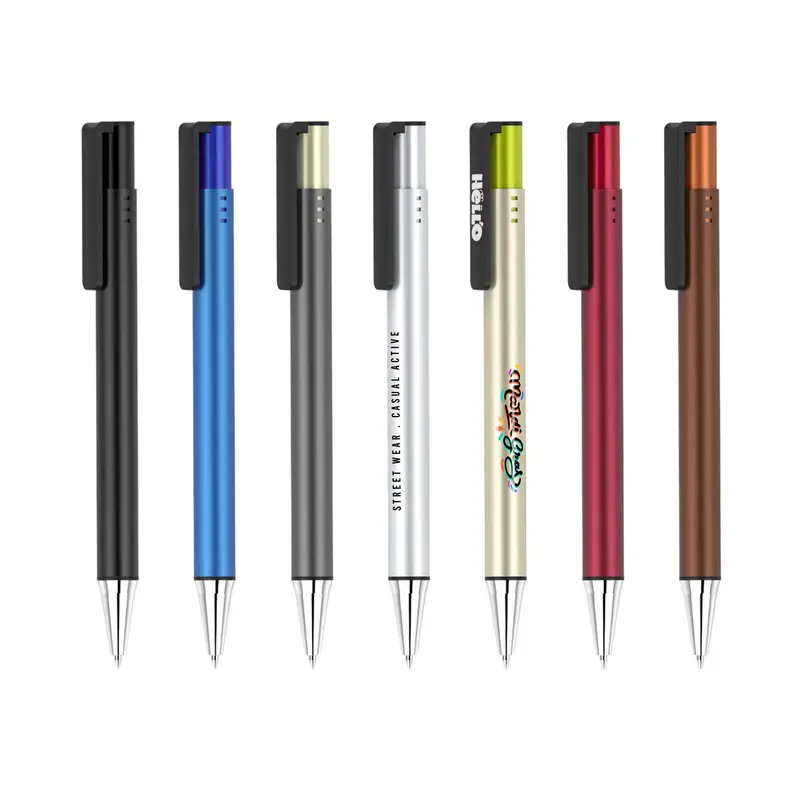 Grace Pen – Plastic Pens – available in black, blue, brown, gold colours and 3 more