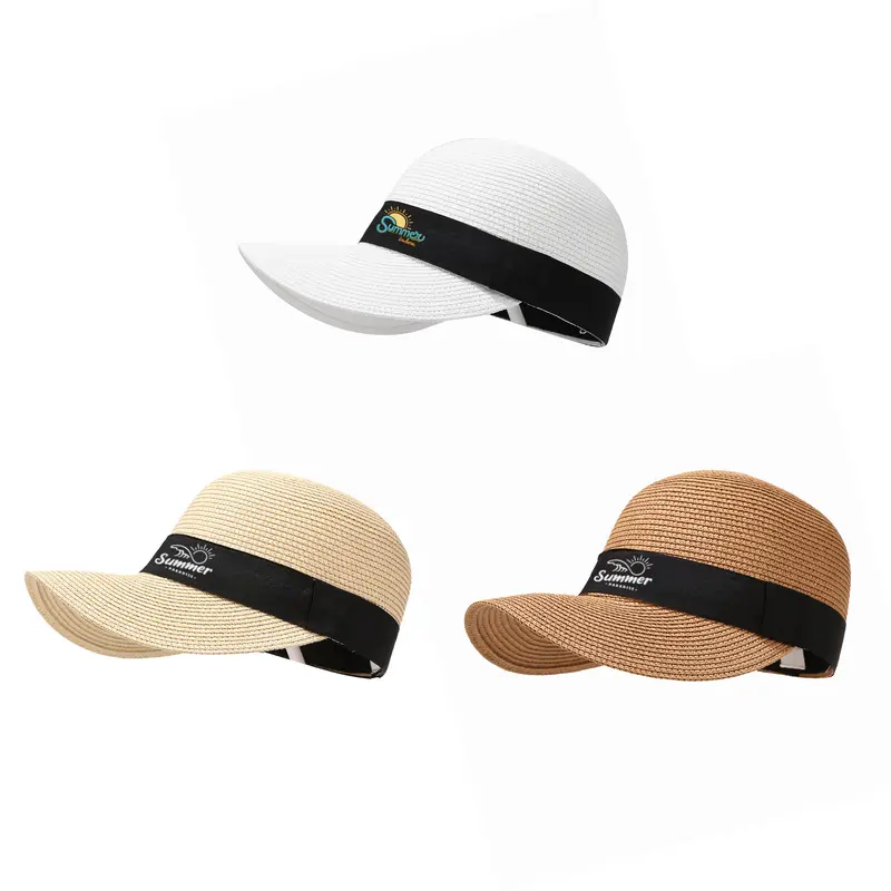 Straw Cap – Straw Hats – available in beige, white colours