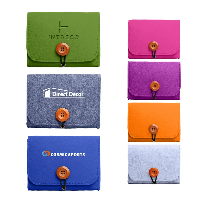 Felt Essential Oil bag – Misc Bags – available in blue, green, grey, orange colours and 2 more
