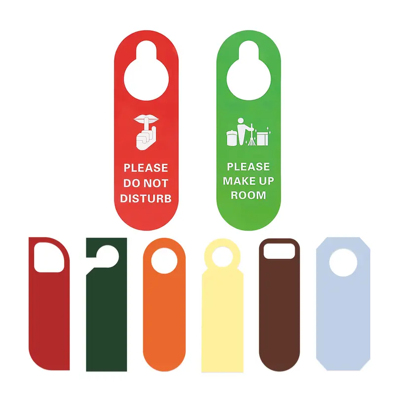 Custom Shape PVC Door Hanger – Keyrings – available in multi colour