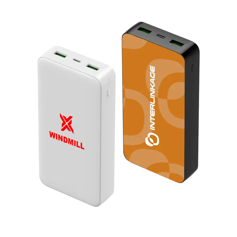 20000mAh Fast Charging Power Bank – Powerbanks – available in black, white colours