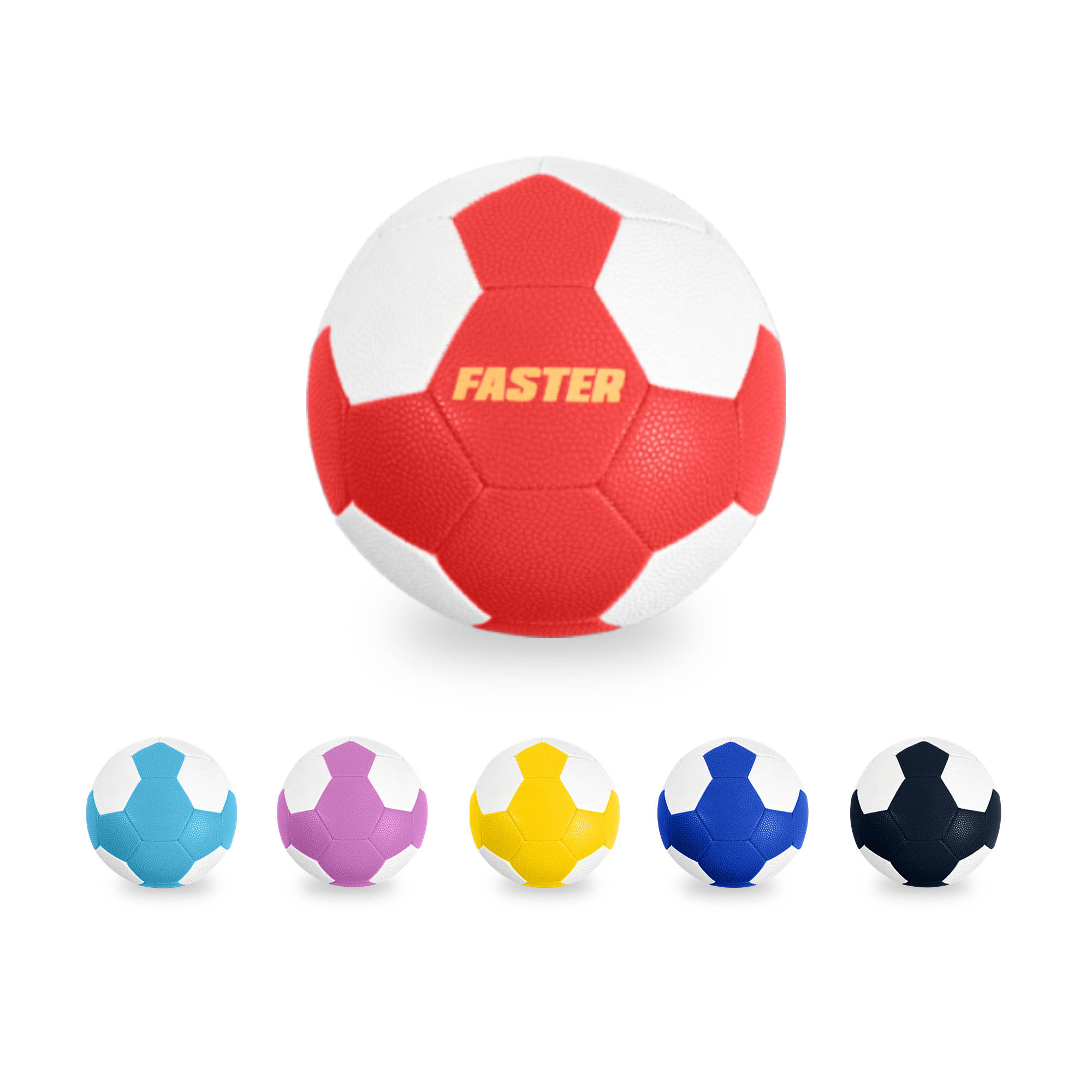 Machine-Stitched PU Handball