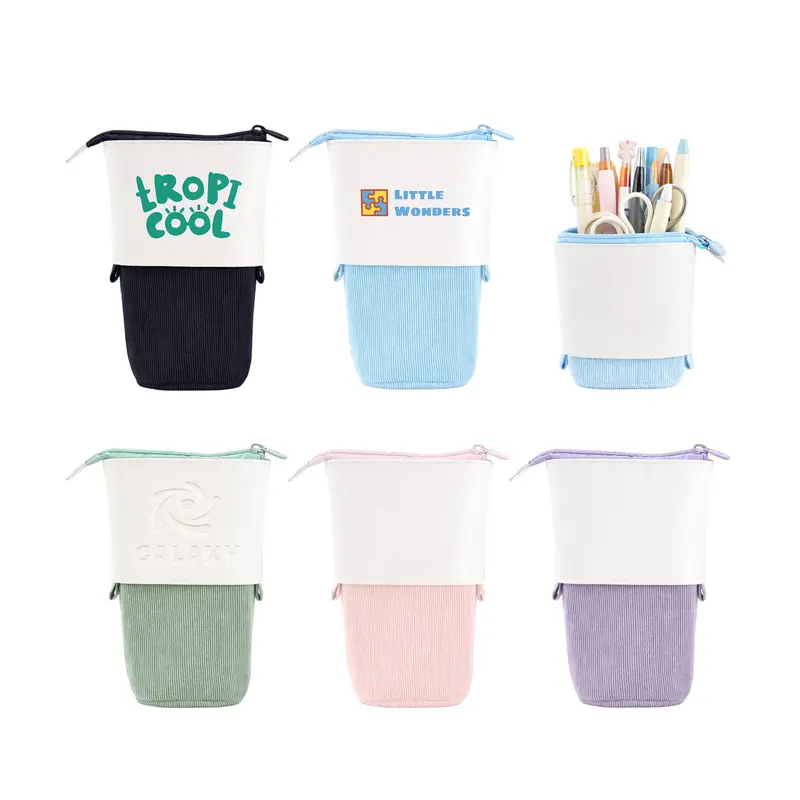 Expandable Pencil Case – Pencil Cases – available in black, blue, green, pink colours and 1 more
