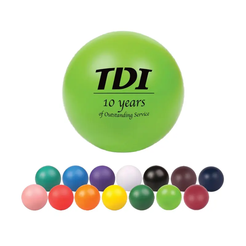 80mm Baseball Shape Stress Reliever – Stress Shapes – available in multi colour
