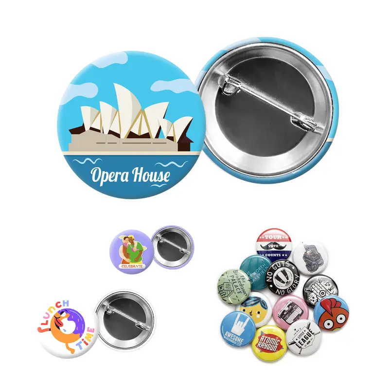 Button Badges – Name Badges – available in multi colour