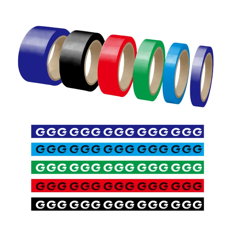 BOPP Packaging Tape – Misc Print – available in blue, green, red colours