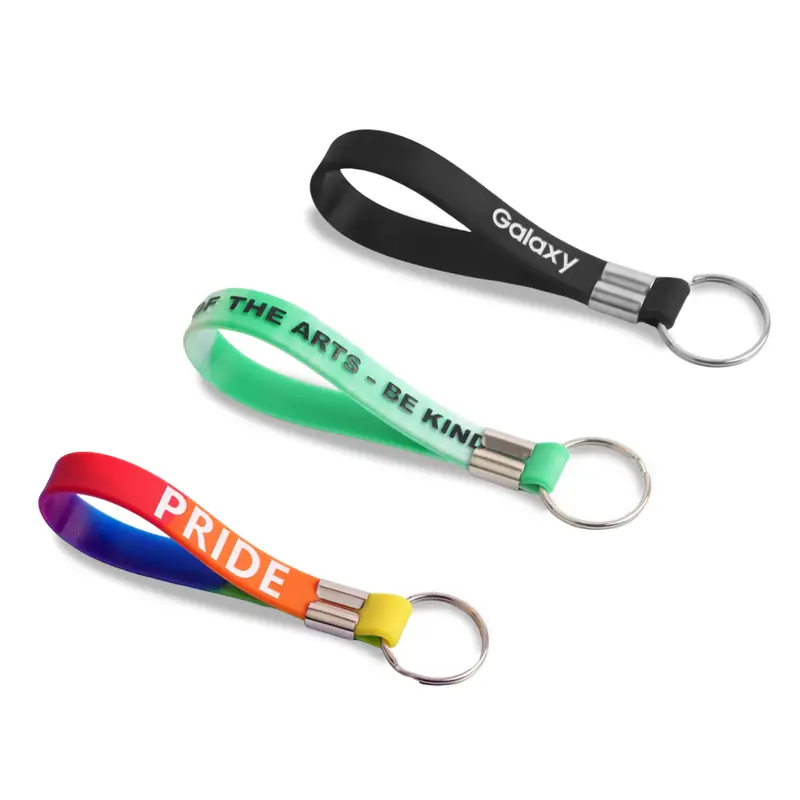 Silicone Key Ring – Keyrings – available in multi colour