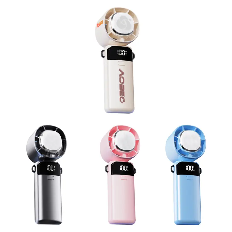 Portable Cooling Fan with Phone Stand – Misc Tech