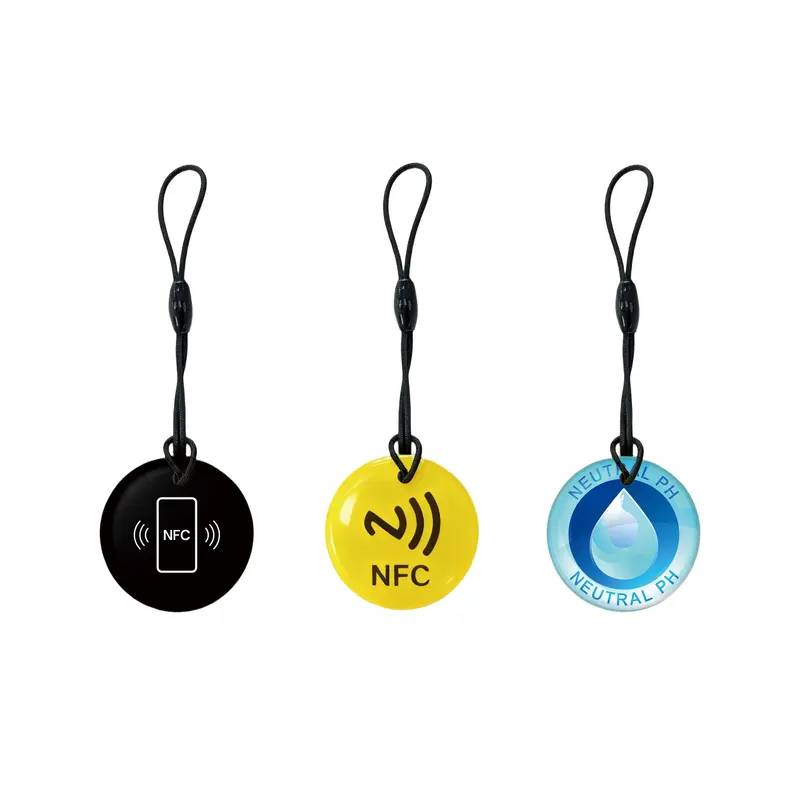 NFC Epoxy Round Tag – Name Badges – available in multi colour