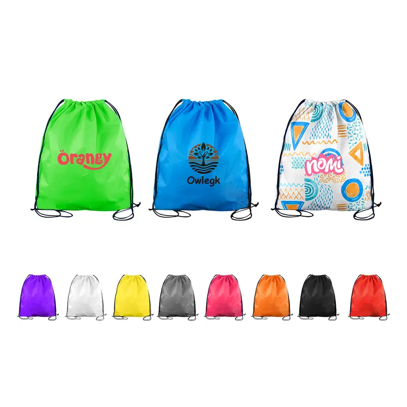 Normal Polyester Drawstring Bag – Drawstring Bags – available in multi colour