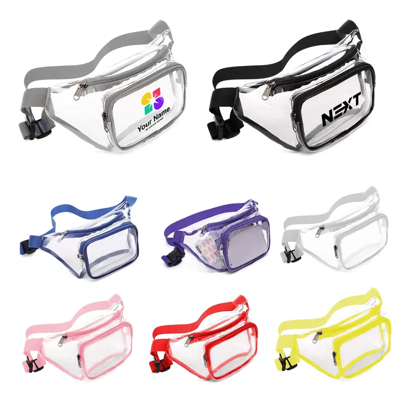 Clear Bum bag – Bum Bags – available in black, blue, grey, pink colours and 4 more
