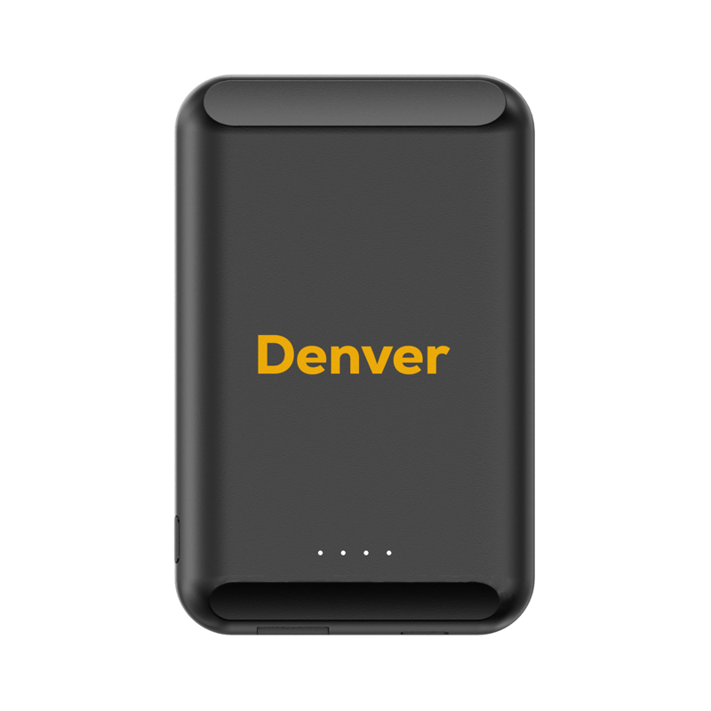Denver Magnetic Wireless Power Bank - 5000 mAh