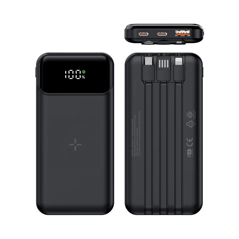 Bowden Eco 22.5W Quick Charge Wireless Power Bank - 10,000 mAh (Stock)