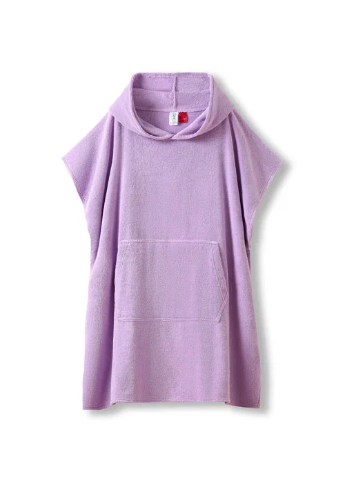 Kid's 380gsm Cotton hooded towel with kangaroo pocket