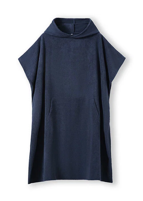 Adult's 300gsm polyester/nylon hooded towel with kangaroo pocket