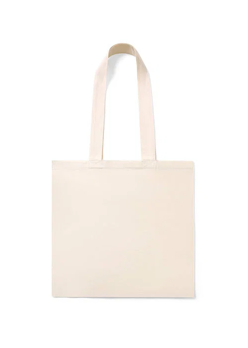 Organic Cotton Tote bag with inner zipper pocket