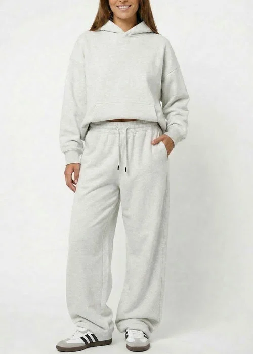 Unisex Wide leg fleece pants