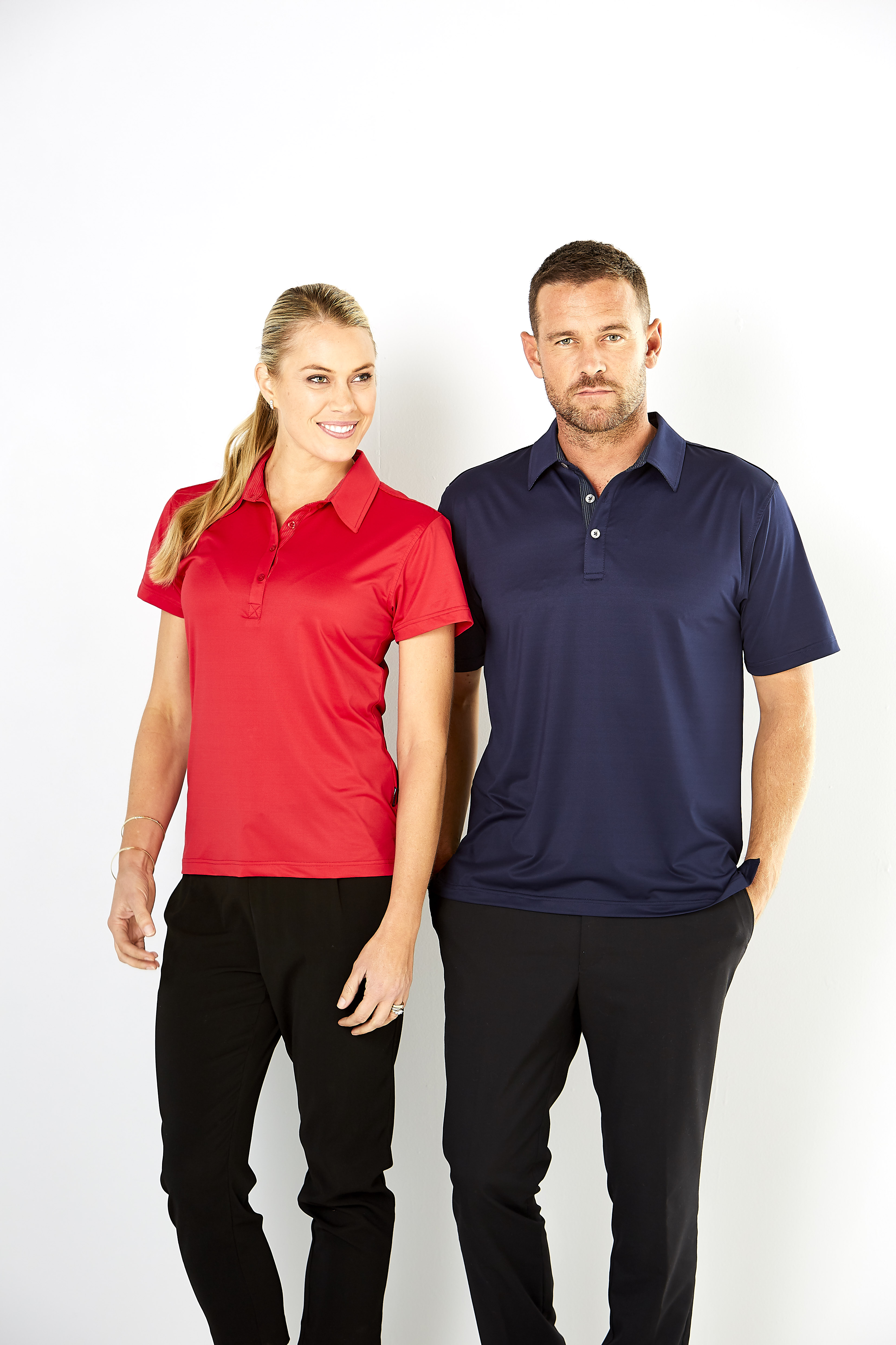 Ladies Argent Polo S/S