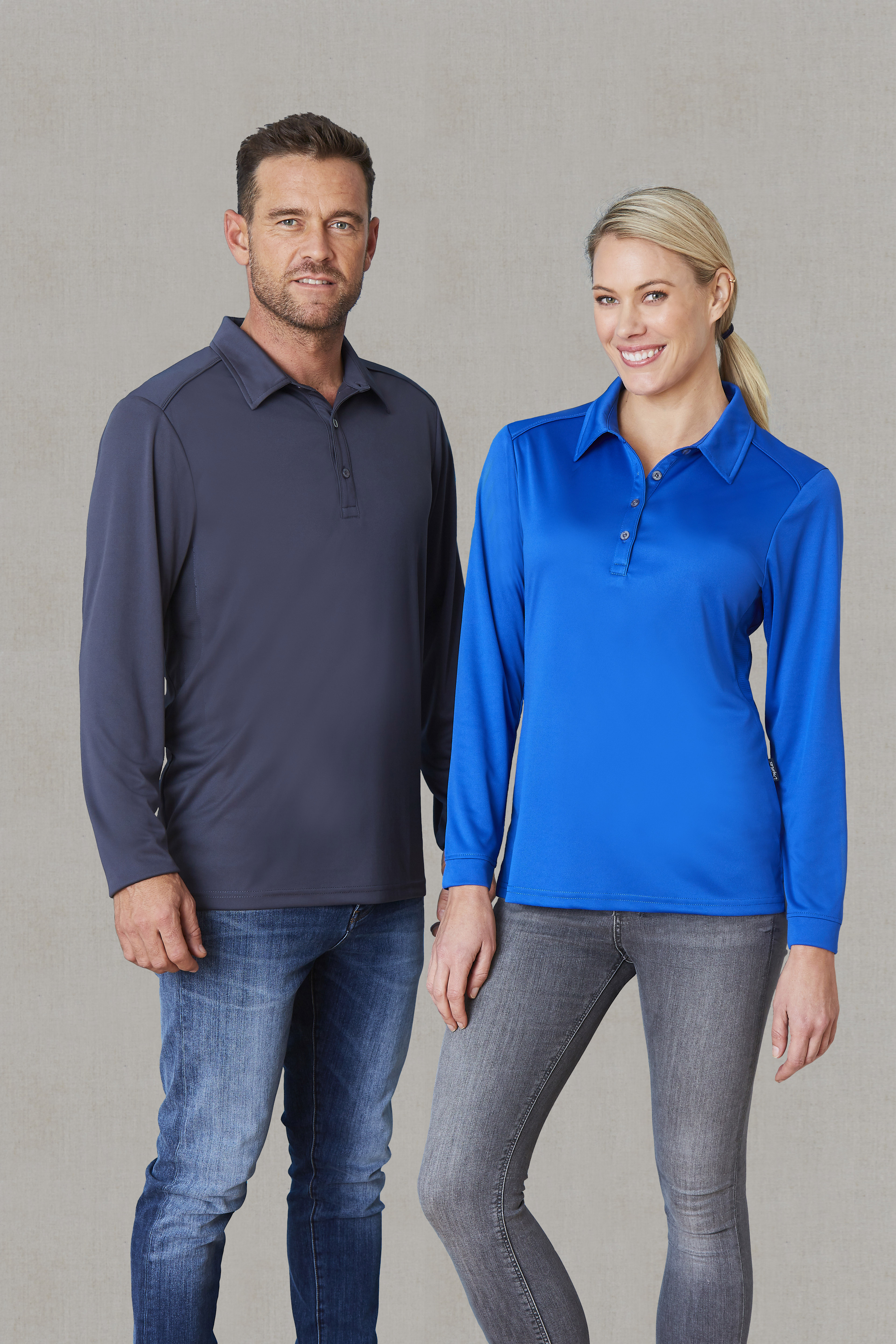 Mens Freshen Polo L/S