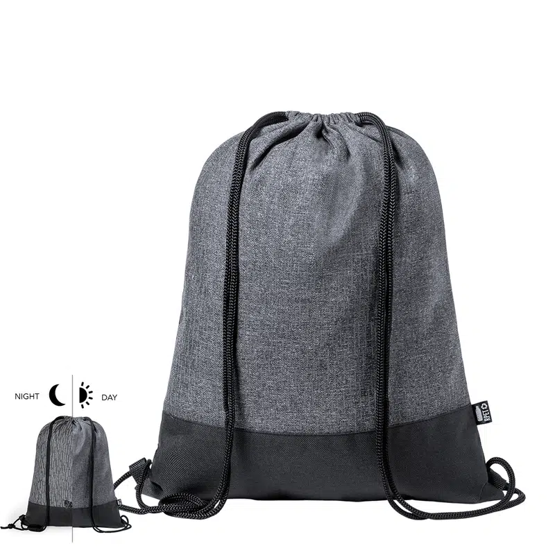 Stabby Drawstring Bag – Pouches – available in grey colour