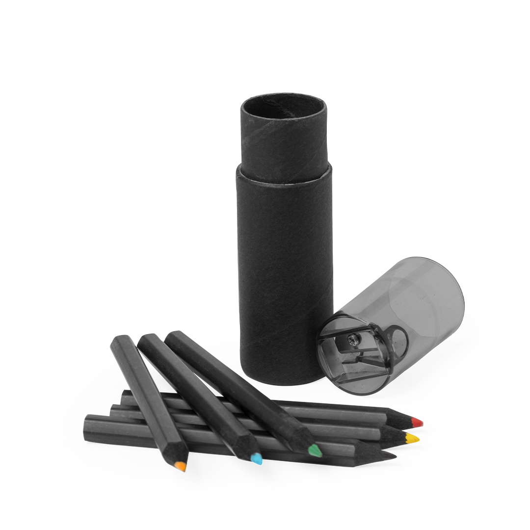 Durcax Gift Set – Coloured Pencils – Swagg – available in Black – photo 1 of 5
