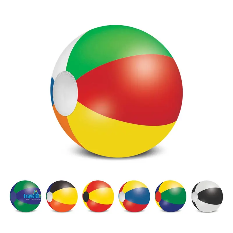 Beach Ball - 48cm Mix and Match – Misc Outdoors – available in black, blue, green, orange colours and 3 more