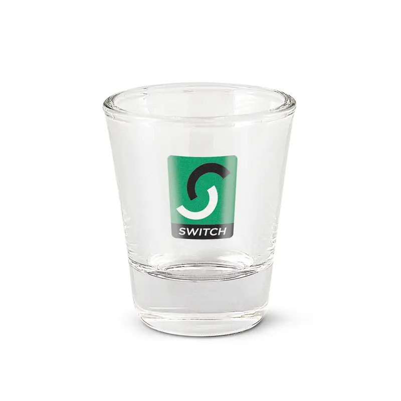 Boston Shot Glass – Glassware – available in white colour