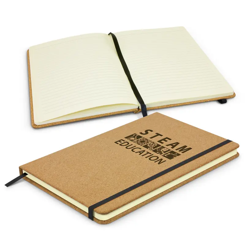 Somerset Cork Notebook – Notebooks – available in beige colour