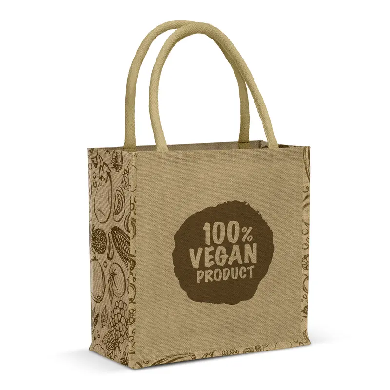 Monza Jute Tote Bag – Tote Bags – available in beige colour