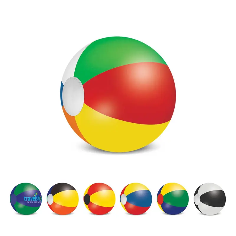 Beach Ball - 40cm Mix and Match – Misc Outdoors – available in black, blue, green, orange colours and 3 more