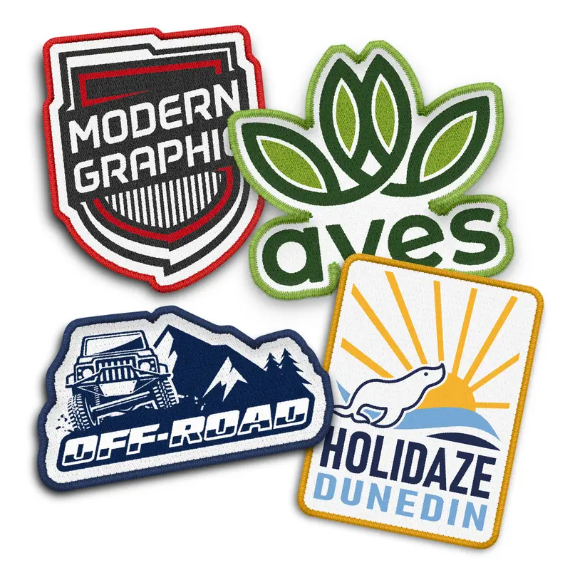 Custom Woven Patch – Misc Events – available in white colour