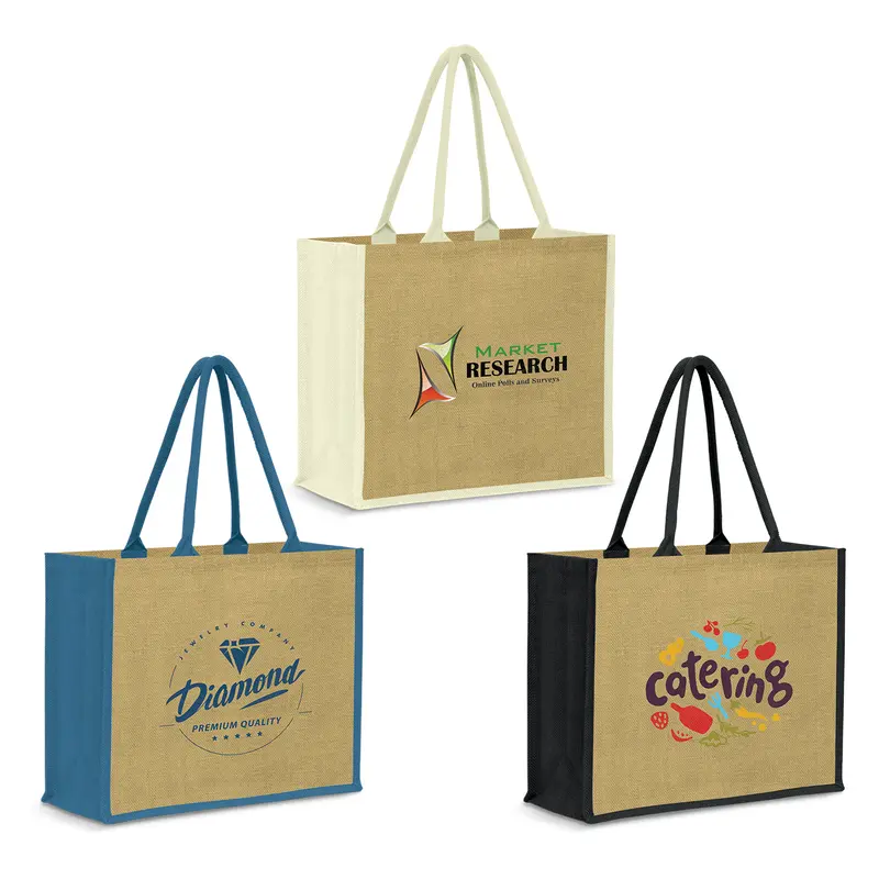 Modena Jute Tote Bag – Tote Bags – available in beige colour